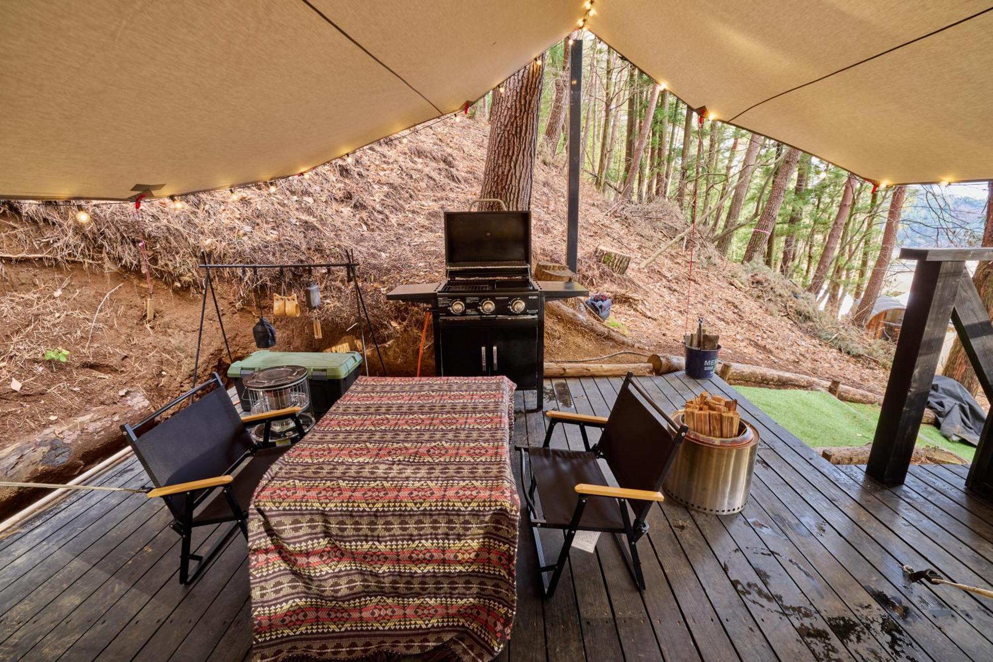 Luxury tent Tocoro. Mt.fuji Camp&glamping Fujikawaguchiko